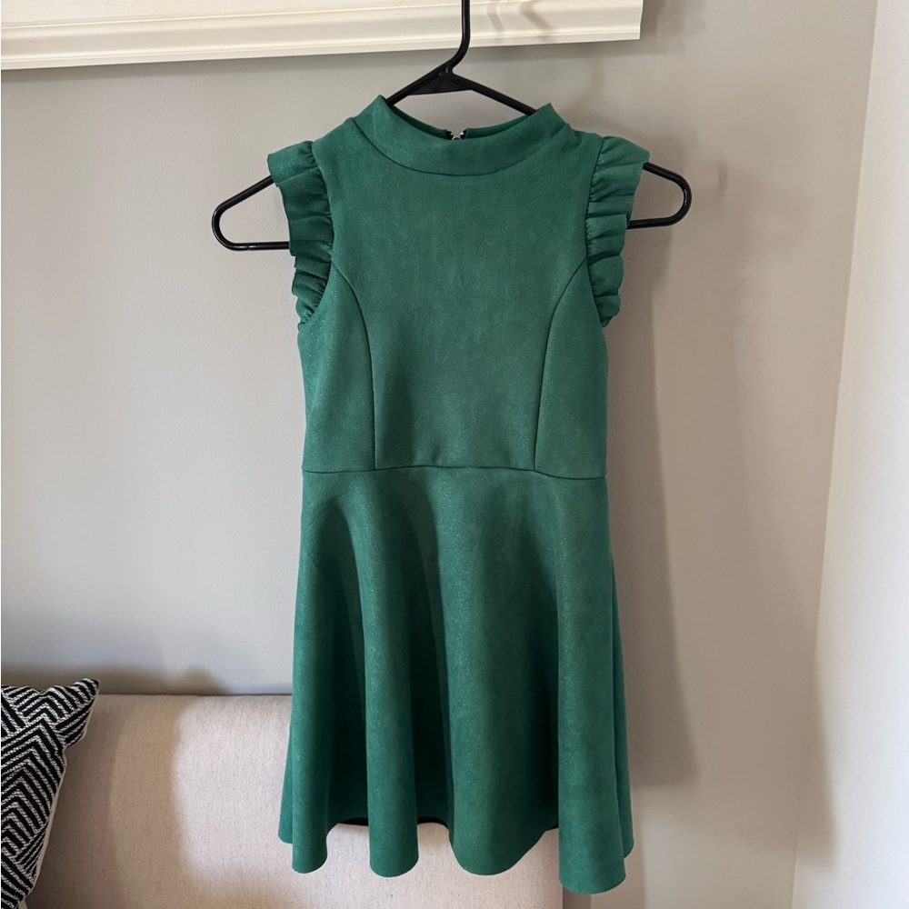 Elegant Green Kids Dress